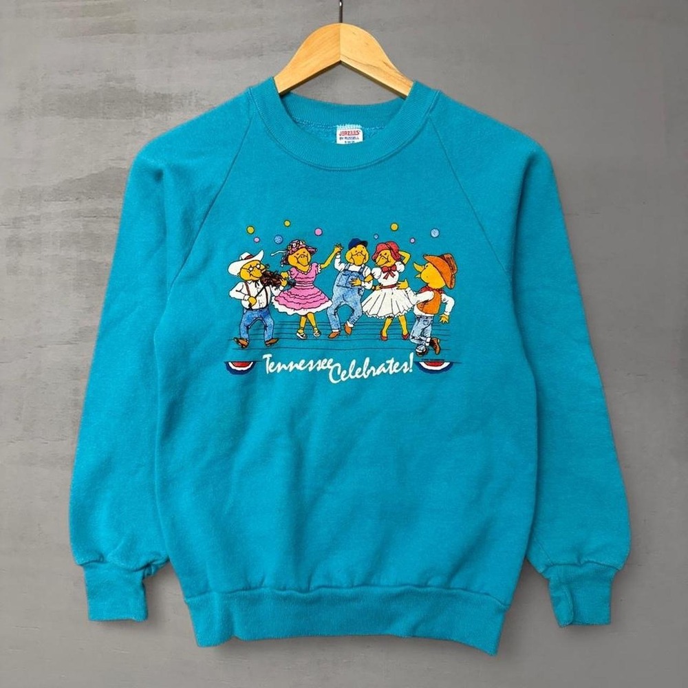 Vintage Peabody Memphis Sweatshirt Tennessee Graphic Vintage USA Women's Small